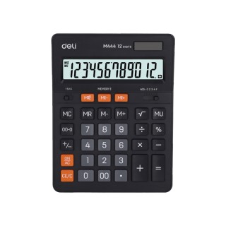 Deli Αριθμομηχανή 12 Ψηφίων Μαύρη 231.309402