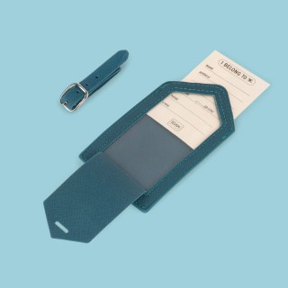 Legami Milano Petrol Blue Luggage Tag Ετικέτα Βαλίτσας Πετρόλ NLUG0002