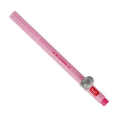 Legami Milano Cat Στυλό Gel 0.5mm Ροζ με Ροζ Μελάνι CPP0017