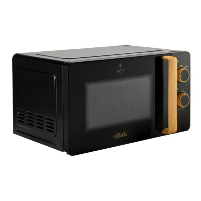 ESTIA ΦΟΥΡΝΟΣ ΜΙΚΡΟΚΥΜΑΤΩΝ OAK 700w 20lt ΜΑΥΡΟ