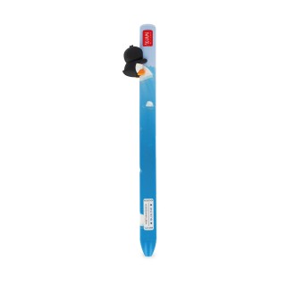 Legami Milano Retractable Ballpoint Penguin "Always Cool"- Free Hugs Γαλάζιο HUG0005