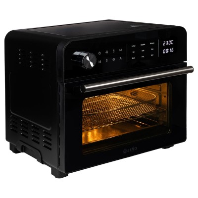 ESTIA ΦΡΙΤΕΖΑ ΑΕΡΟΣ - ΦΟΥΡΝΑΚΙ TITAN CHEF 1700w 23lt ΜΕ 9 ΠΡΟΓΡΑΜΜΑΤΑ ΜΑΓΕΙΡΕΜΑΤΟΣ