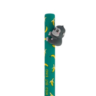 Legami Milano Retractable Ballpoint Gorilla "Wild but Kind"- Free Hugs Πράσινο HUG0007