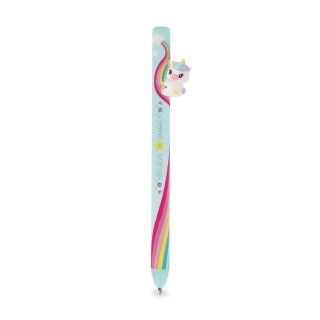 Legami Milano Retractable Ballpoint Unicorn "Believe in Magic"- Free Hugs Πετρολ HUG0004