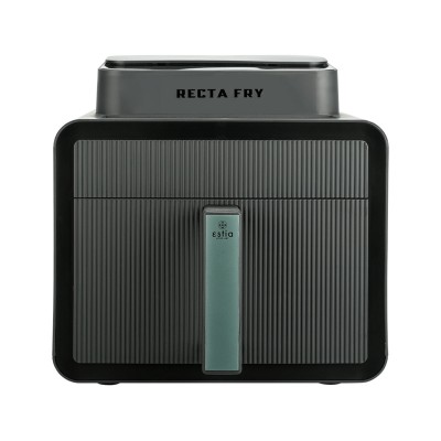 ESTIA AIR FRYER RECTA FRY 1600w 7lt ME ΨΗΦΙΑΚΗ ΟΘΟΝΗ & 6 ΠΡΟΓΡΑΜΜΑΤΑ ΓΚΡΙ