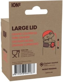 Ion8 Ανταλλακτικό Καπάκι για Παγούρια 750ml-920ml-1000ml-1200ml Ι8RLIDV2LRG