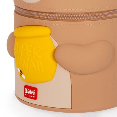 Legami Milano Teddy Bear Tabletop Pen Holder - Super Kawaii Καφέ SKA0002