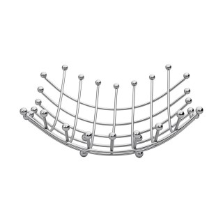 ESTIA ΦΡΟΥΤΙΕΡΑ ELEGANT NICKEL ΑΠΟ ΚΡΑΜΑ ΨΕΥΔΑΡΓΥΡΟΥ