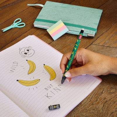 Legami Milano Erasable Pen ''Wild but Kind Gorilla'' με Μαύρο Μελάνι EP0085