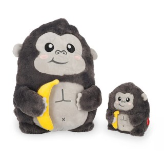 Legami Milano Gorilla Pillow - Super Soft! Λούτρινο Μαξιλάρι Μαύρο SUS0019