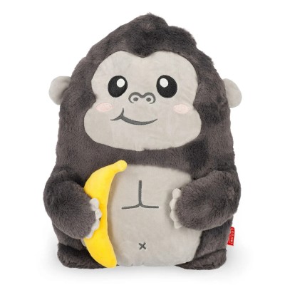 Legami Milano Gorilla Pillow - Super Soft! Λούτρινο Μαξιλάρι Μαύρο SUS0019