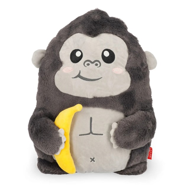 Legami Milano Gorilla Pillow - Super Soft! Λούτρινο Μαξιλάρι Μαύρο SUS0019