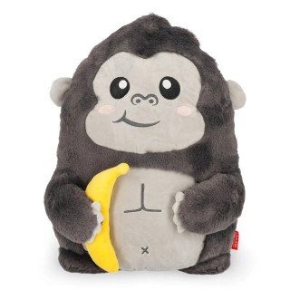 Legami Milano Gorilla Pillow - Super Soft! Λούτρινο Μαξιλάρι Μαύρο SUS0019