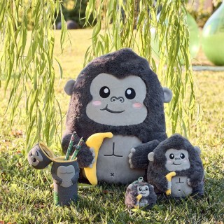 Legami Milano Gorilla Stuffed Toy - Mini Super Soft! Λούτρινο Μαύρο Mini MSC0019