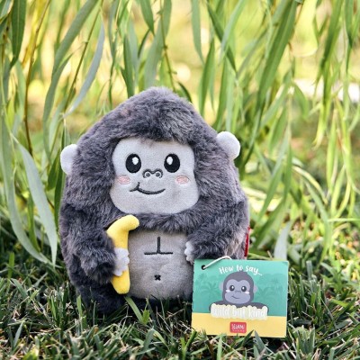 Legami Milano Gorilla Stuffed Toy - Mini Super Soft! Λούτρινο Μαύρο Mini MSC0019