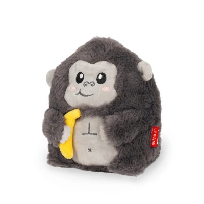 Legami Milano Gorilla Stuffed Toy - Mini Super Soft! Λούτρινο Μαύρο Mini MSC0019