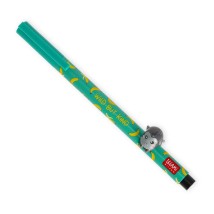 Legami Milano Gel Pen with "Wild but Kind" Gorilla Animal Decoration - Lovely Friends με Μαύρο Μελάνι CPP0030