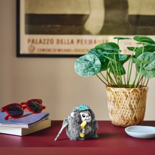 Legami Milano Gorilla Plush Key Ring - Tiny Super Soft! Μπρελόκ Λούτρινο SPK0019