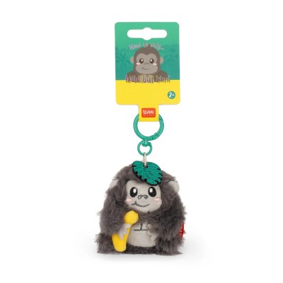 Legami Milano Gorilla Plush Key Ring - Tiny Super Soft! Μπρελόκ Λούτρινο SPK0019