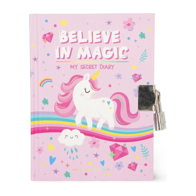 Legami Milano My Secret Diary ''Believe In Magic'' Keep The Secret Ροζ DIA0015