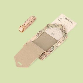 Legami Milano Travel Luggage Tag ''Wanderlust'' Μπεζ NLUG0001