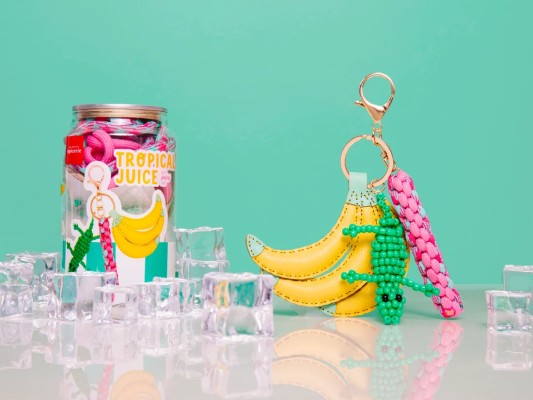 La Petite Epicerie Bag Charm Pshiiit Can Kit - Tropical Juice