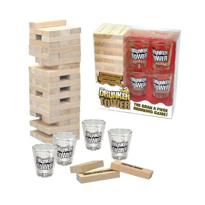 I-Total Drinking Game ''Drunken Tower'' Επιτραπέζιο Παιχνίδι Ενηλίκων 19x20cm XL2648