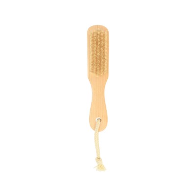 ESTIA ΒΟΥΡΤΣΑ ΠΟΔΙΩΝ ELIXIR BAMBOO ΜΕ ΕΛΑΦΡΟΠΕΤΡΑ 18x3.5x4cm
