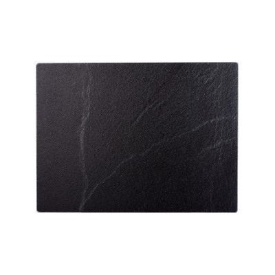 ESTIA ΓΥΑΛΙΝΗ ΕΠΙΦΑΝΕΙΑ ΚΟΠΗΣ ΑΝΑΓΛΥΦΗ BLACK MARBLE 30.5X41cm