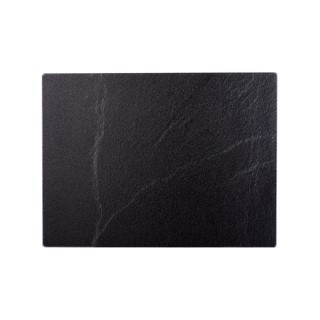 ESTIA ΓΥΑΛΙΝΗ ΕΠΙΦΑΝΕΙΑ ΚΟΠΗΣ ΑΝΑΓΛΥΦΗ BLACK MARBLE 30.5X41cm