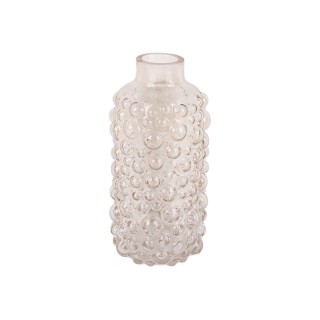 ESTIA ΔΙΑΚΟΣΜΗΤΙΚΟ ΓΥΑΛΙΝΟ ΒΑΖΟ BUBBLE 24.5cm ΜΕΛΙ