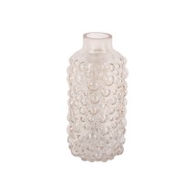 ESTIA ΔΙΑΚΟΣΜΗΤΙΚΟ ΓΥΑΛΙΝΟ ΒΑΖΟ BUBBLE 24.5cm ΜΕΛΙ