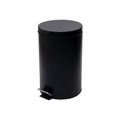 ΧΑΡΤΟΔΟΧΕΙΟ ΜΠΑΝΙΟΥ CLASSIC SOFT CLOSE 12lt ΜΑΤ ΜΑΥΡΟ