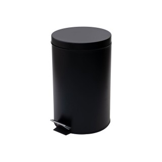 ΧΑΡΤΟΔΟΧΕΙΟ ΜΠΑΝΙΟΥ CLASSIC SOFT CLOSE 12lt ΜΑΤ ΜΑΥΡΟ