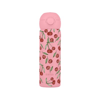 ESTIA ΘΕΡΜΟΣ ΠΑΙΔΙΚΟ HANDY BOTTLE SAVE THE AEGEAN 470ml CHERRY ROSE