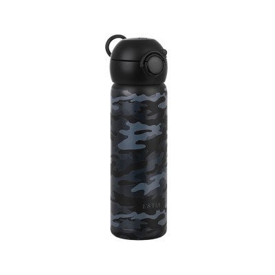 ESTIA ΘΕΡΜΟΣ ΠΑΙΔΙΚΟ HANDY BOTTLE SAVE THE AEGEAN 470ml DARK CAMO