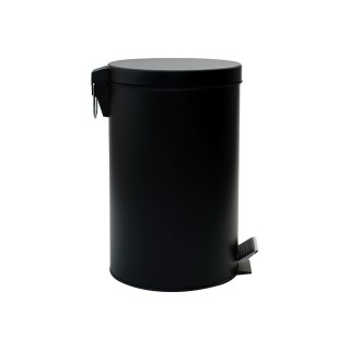 ΧΑΡΤΟΔΟΧΕΙΟ ΜΠΑΝΙΟΥ CLASSIC SOFT CLOSE 12lt ΜΑΤ ΜΑΥΡΟ