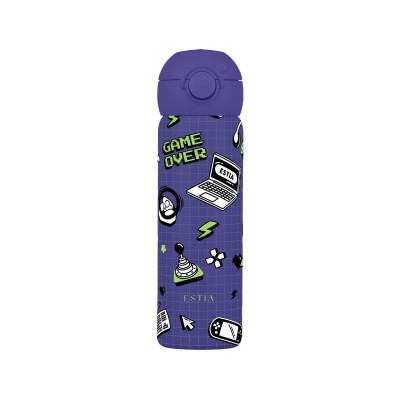 ESTIA ΘΕΡΜΟΣ ΠΑΙΔΙΚΟ HANDY BOTTLE SAVE THE AEGEAN 470ml GAME OVER