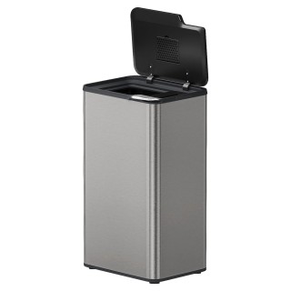 ESTIA ΚΑΔΟΣ ΑΠΟΡΡΙΜΑΤΩΝ TAPBIN 80lt ΓΚΡΙ