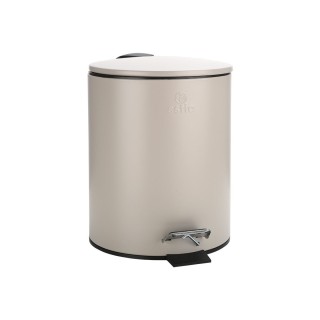 ΧΑΡΤΟΔΟΧΕΙΟ ΜΠΑΝΙΟΥ CLASSIC SOFT CLOSE 5lt ΜΑΤ TAUPE