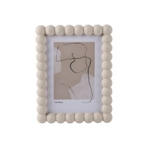 ESTIA ΚΟΡΝΙΖΑ FIBRA ΜΕ ΞΥΛΙΝΟ ΠΛΑΙΣΙΟ ΜΠΕΖ 15.8x2.5x20.4cm