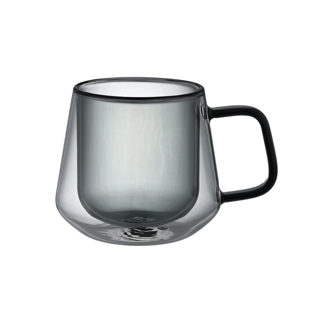 ESTIA ΚΟΥΠΑ YALO ΜΕ ΔΙΠΛΟ ΤΟΙΧΩΜΑ 400ml ΓΚΡΙ