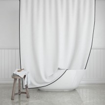 ESTIA ΚΟΥΡΤΙΝΑ ΜΠΑΝΙΟΥ FRAME ΥΦΑΣΜΑΤΙΝΗ 180x200cm