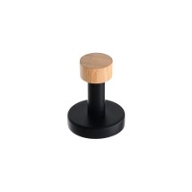 ESTIA ΚΡΕΜΑΣΤΡΑ ΕΠΙΤΟΙΧΙΑ BAMBOO ESSENTIALS ΜΟΝΗ ΜΕΤΑΛΛΙΚΗ ΜΑΥΡΗ
