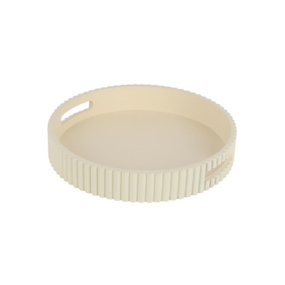 ESTIA ΞΥΛΙΝΟΣ ΔΙΣΚΟΣ ΣΕΡΒΙΡΙΣΜΑΤΟΣ FIBRA BUTTER YELLOW 30cm