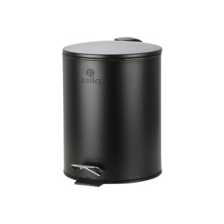 ΧΑΡΤΟΔΟΧΕΙΟ ΜΠΑΝΙΟΥ CLASSIC SOFT CLOSE 5lt ΜΑΤ ΜΑΥΡΟ