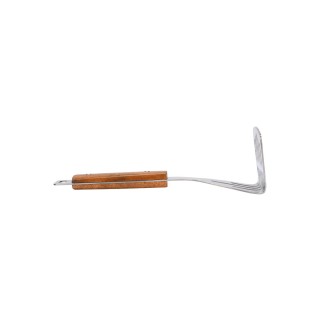 ESTIA ΠΡΕΣΑ ΠΑΤΑΤΑΣ ALLURE ΑΝΟΞΕΙΔΩΤΗ 24cm ΜΕ ΞΥΛΙΝΗ ΛΑΒΗ