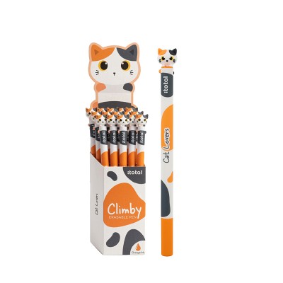 I-Total Erasable Pen Orange Cat με Πορτοκαλί Μελάνι XL3601