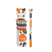 I-Total Erasable Pen Orange Cat με Πορτοκαλί Μελάνι XL3601