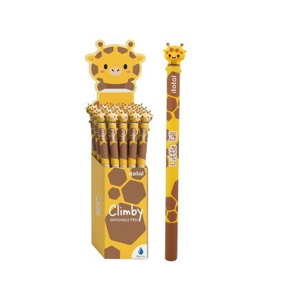 I-Total Erasable Pen Giraffe με Μπλε Μελάνι XL3610